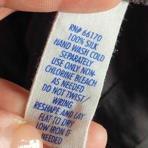 Anthropologie Yellow is Gold 100% Silk Dress Womens Sz Small Gray Mini Cut Out - Picture 4 of 7